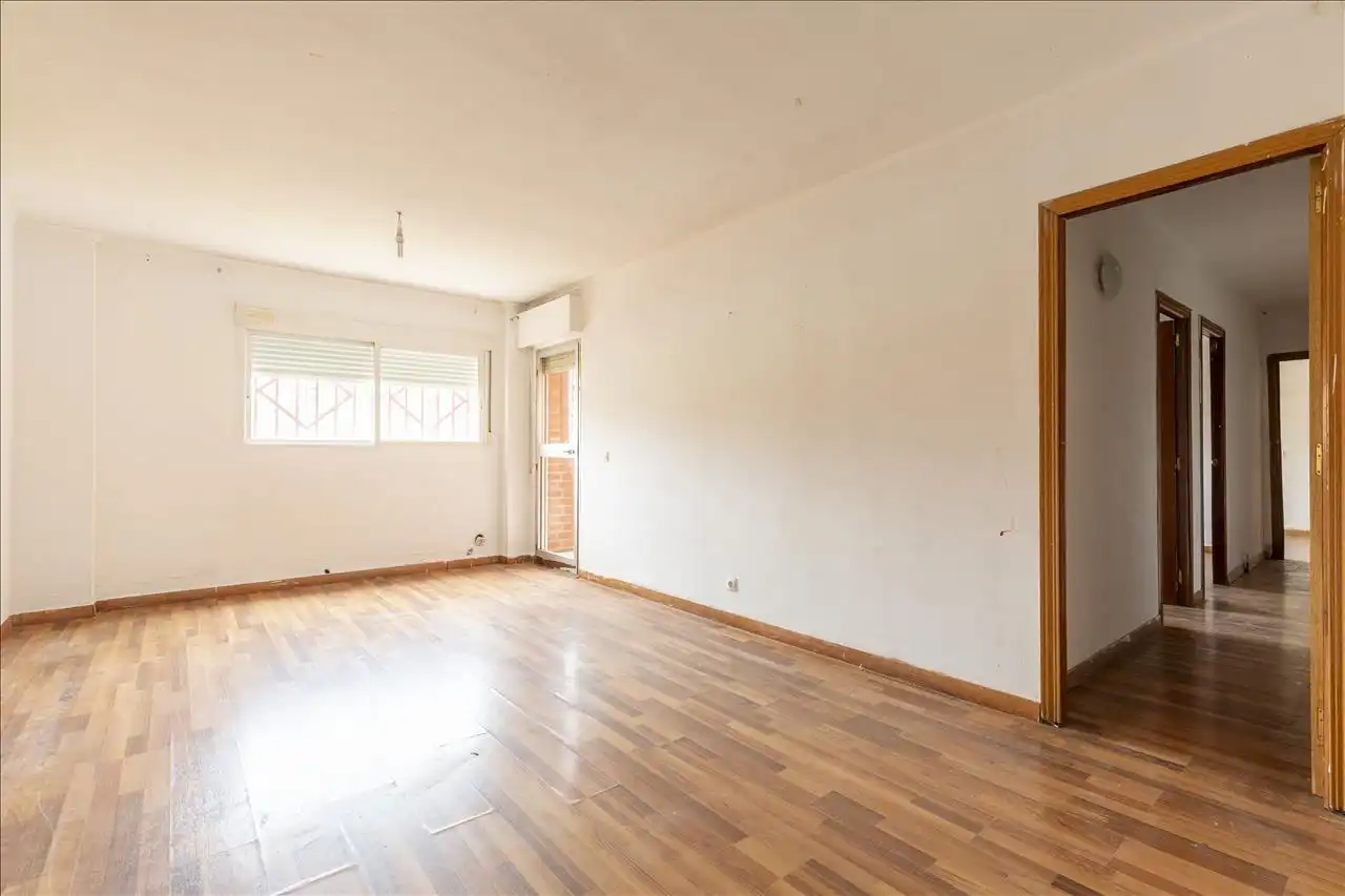 Sala de estar de Piso en venta en  Madrid Capital con Terraza