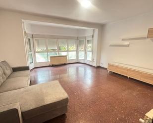 Living room of Flat to rent in  Lleida Capital  with Heating, Terrace and Furnished
