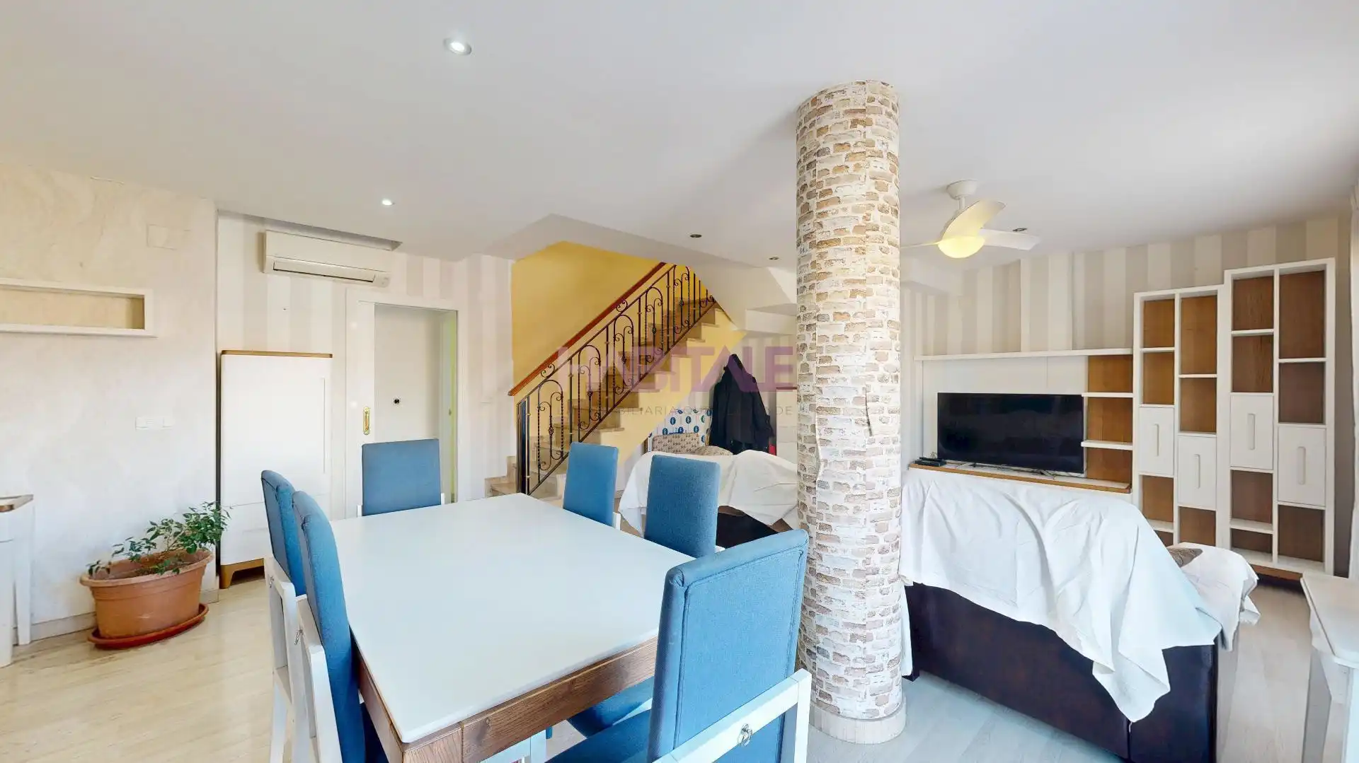 Comedor de Ático en venta en Valencia con Terraza