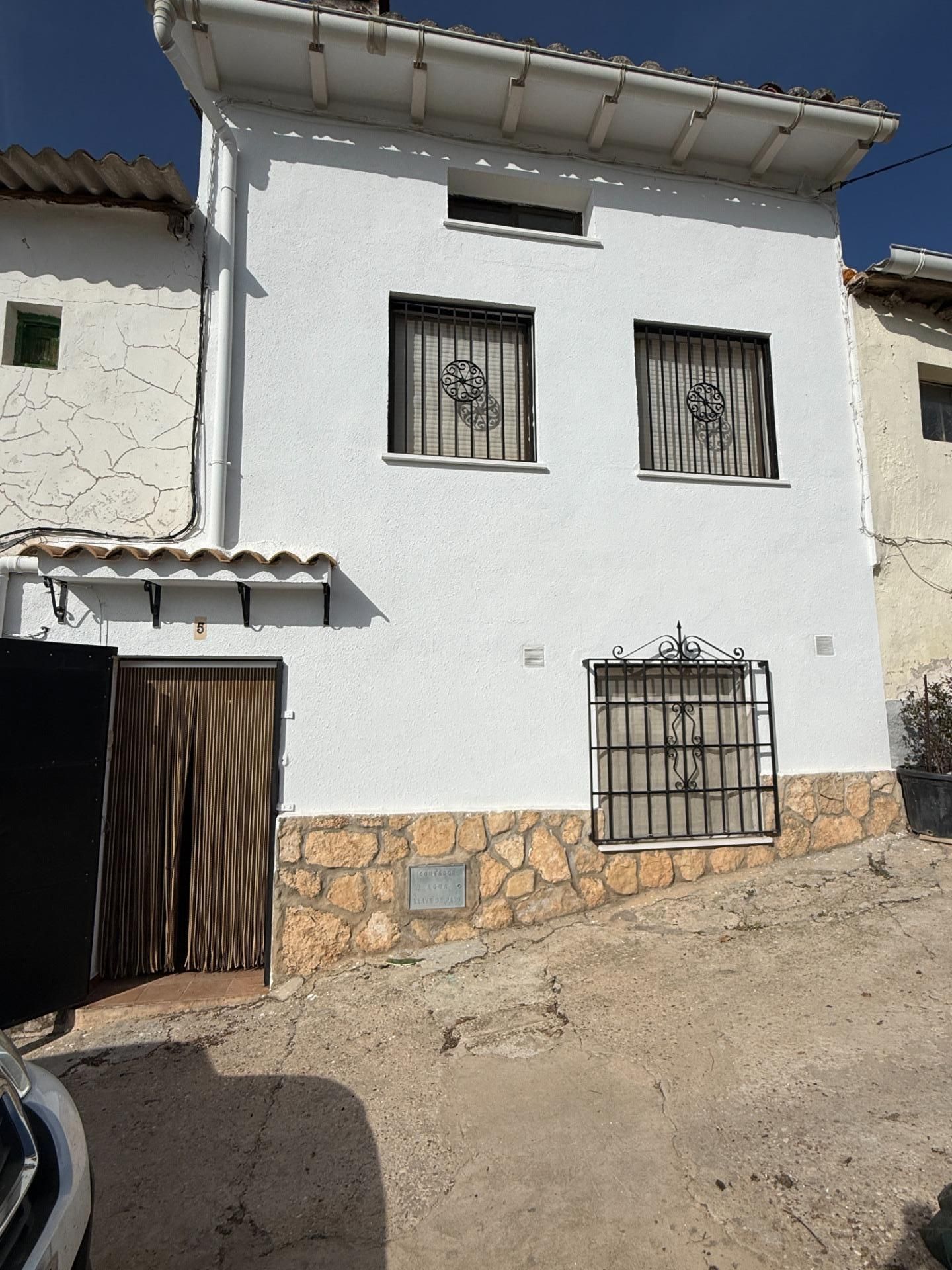 Vista exterior de Casa o chalet en venta en Salmerón con Calefacción