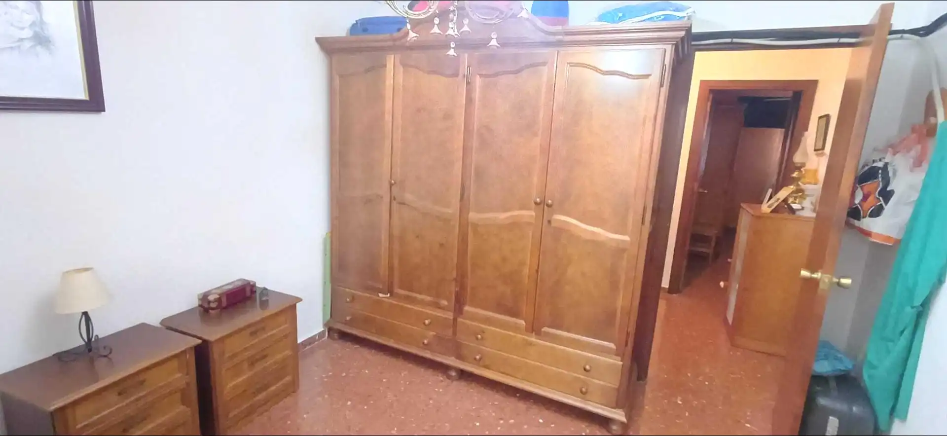 Bedroom of Flat for sale in Málaga  with Air Conditioner and Balcony