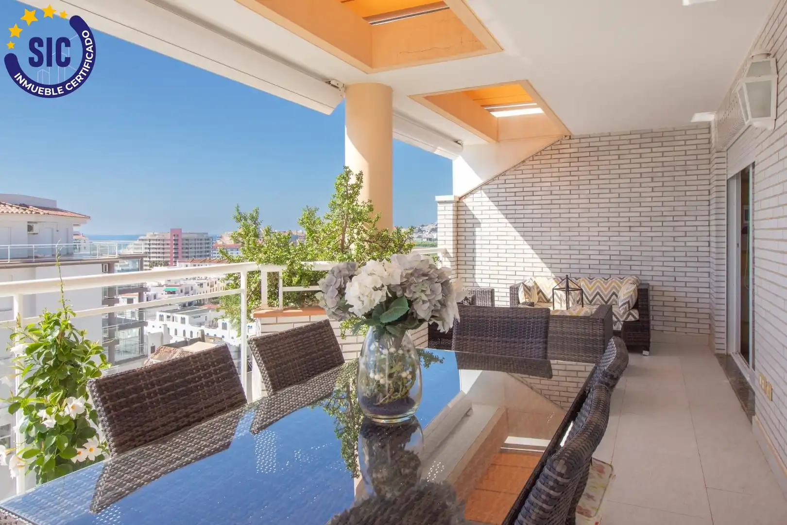 Terrace of Attic for sale in Peñíscola / Peníscola  with Air Conditioner, Heating and Terrace