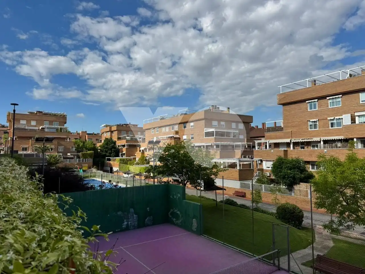 Exterior view of Duplexes for sale in Boadilla del Monte  with Air Conditioner, Heating and Private garden