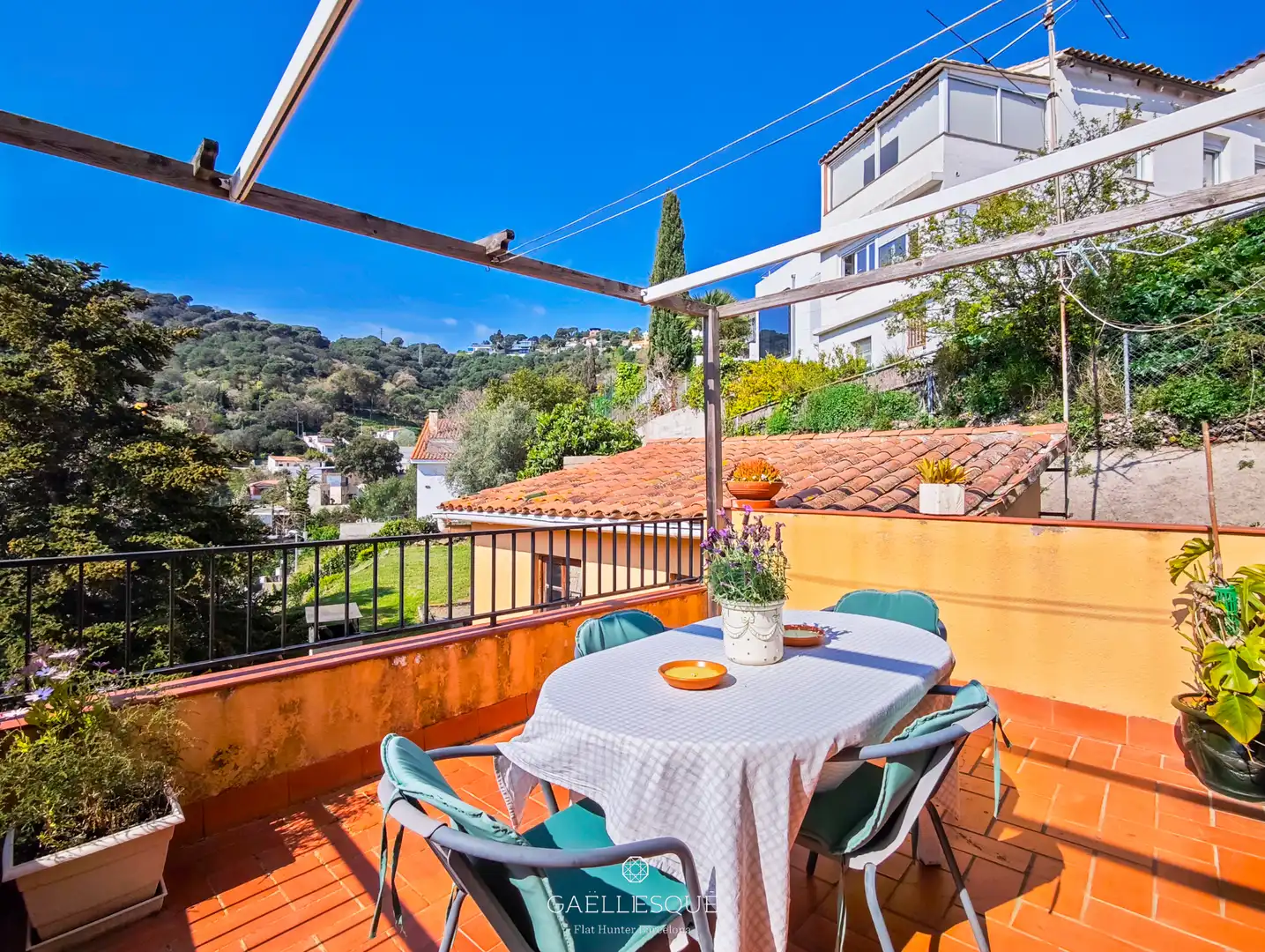 Terraza de Casa o chalet en venta en Barcelona con Calefacción, Jardín privado y Terraza