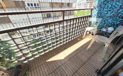 Balcony of Flat for sale in  Madrid Capital  with Air Conditioner, Terrace and Balcony