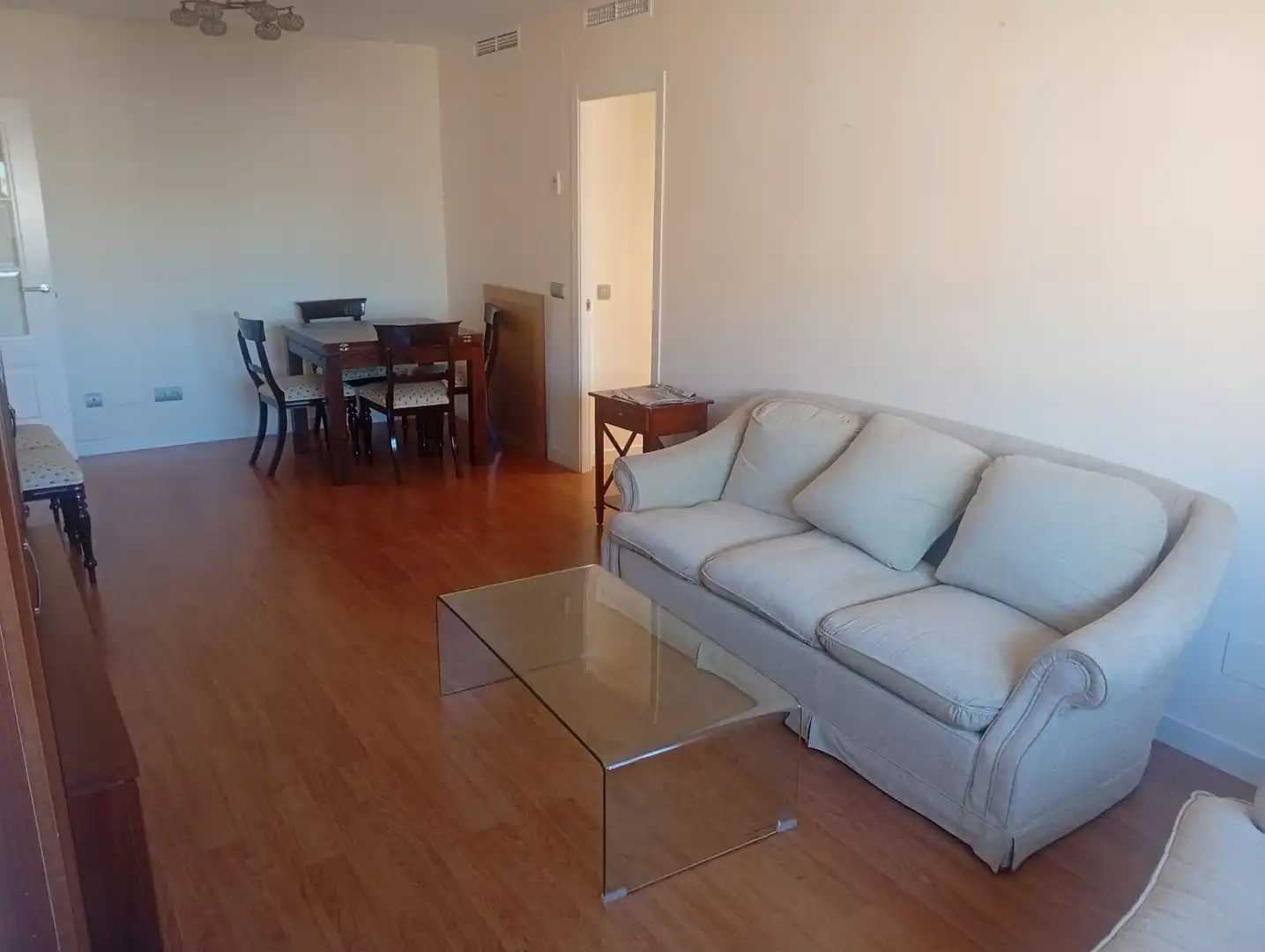 Wohnzimmer von Wohnung zur Miete in Málaga mit Klimaanlage, Heizung und Möbliert