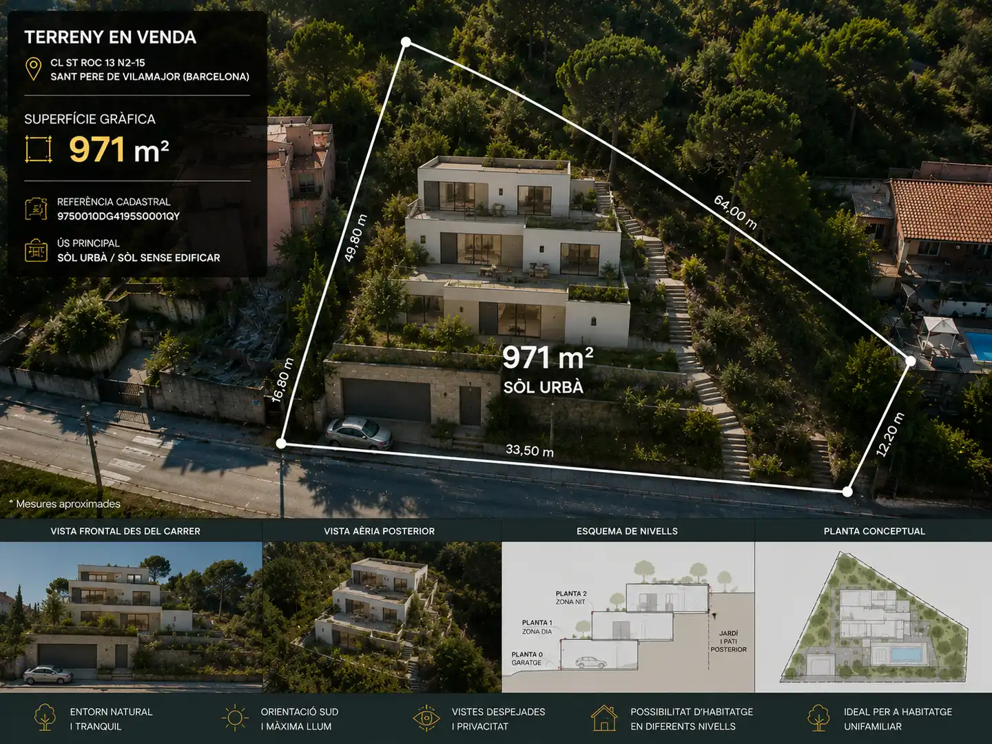 Residencial en venda en Sant Pere de Vilamajor