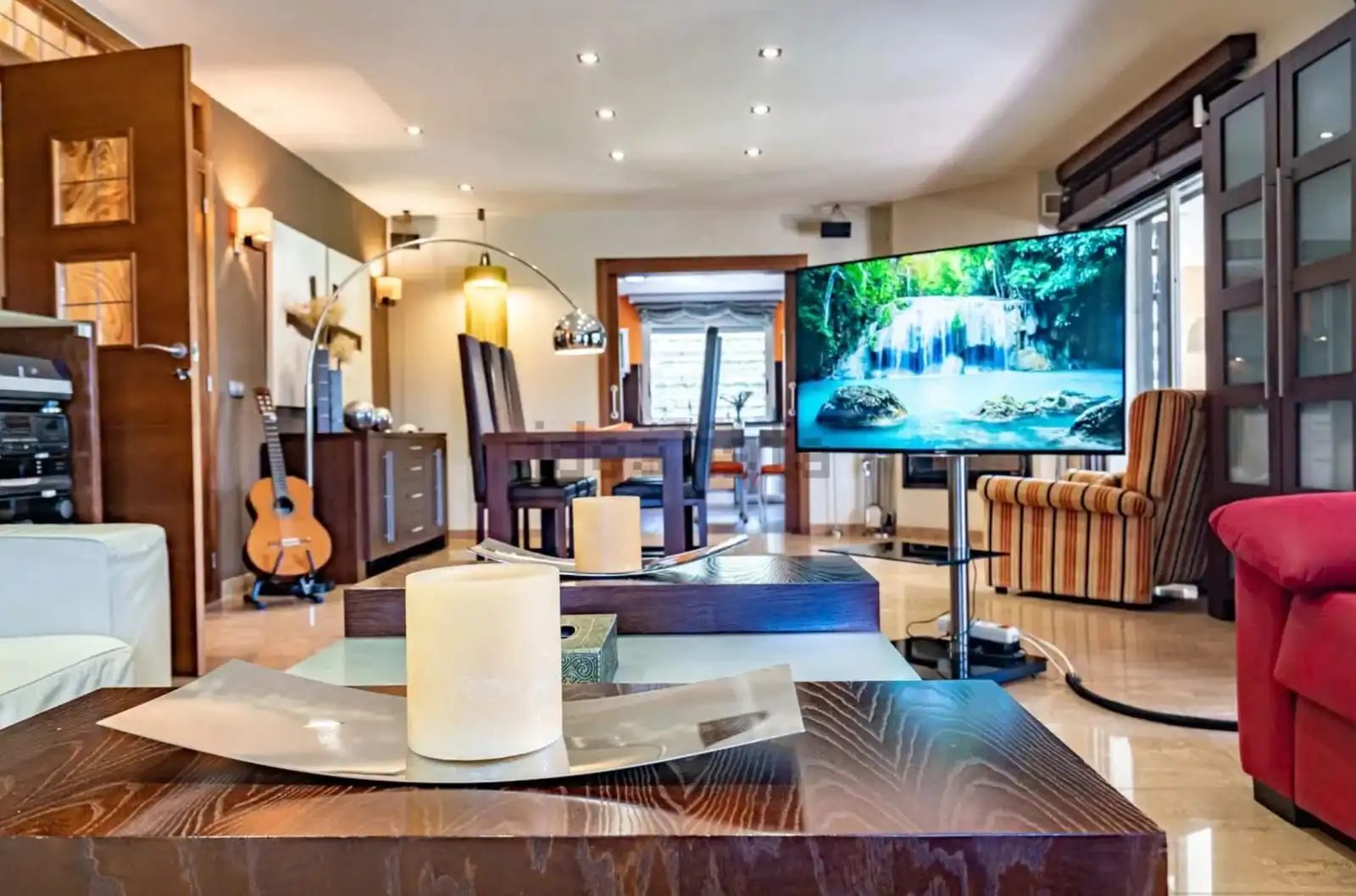 Living room of Houses for sale in Quart de les Valls  with Air Conditioner, Heating and Private garden