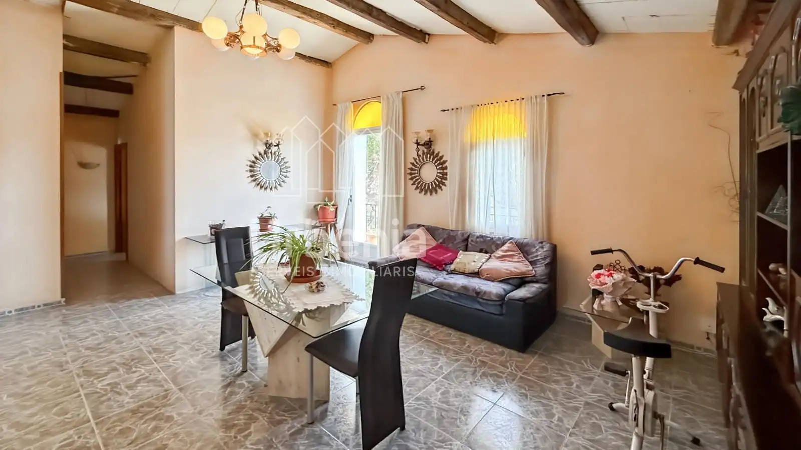 Sala de estar de Casa o chalet en venta en Tordera con Amueblado