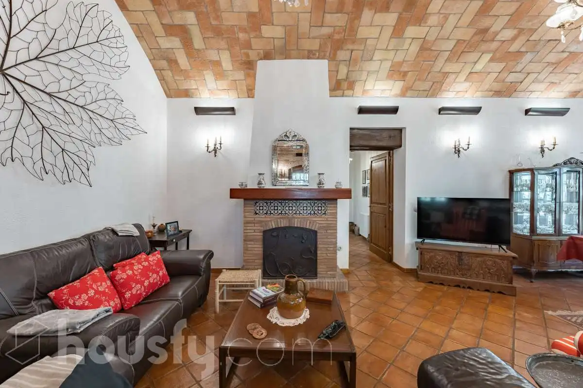 Sala de estar de Casa o chalet en venta en Castellví de la Marca con Jardín privado, Terraza y Trastero