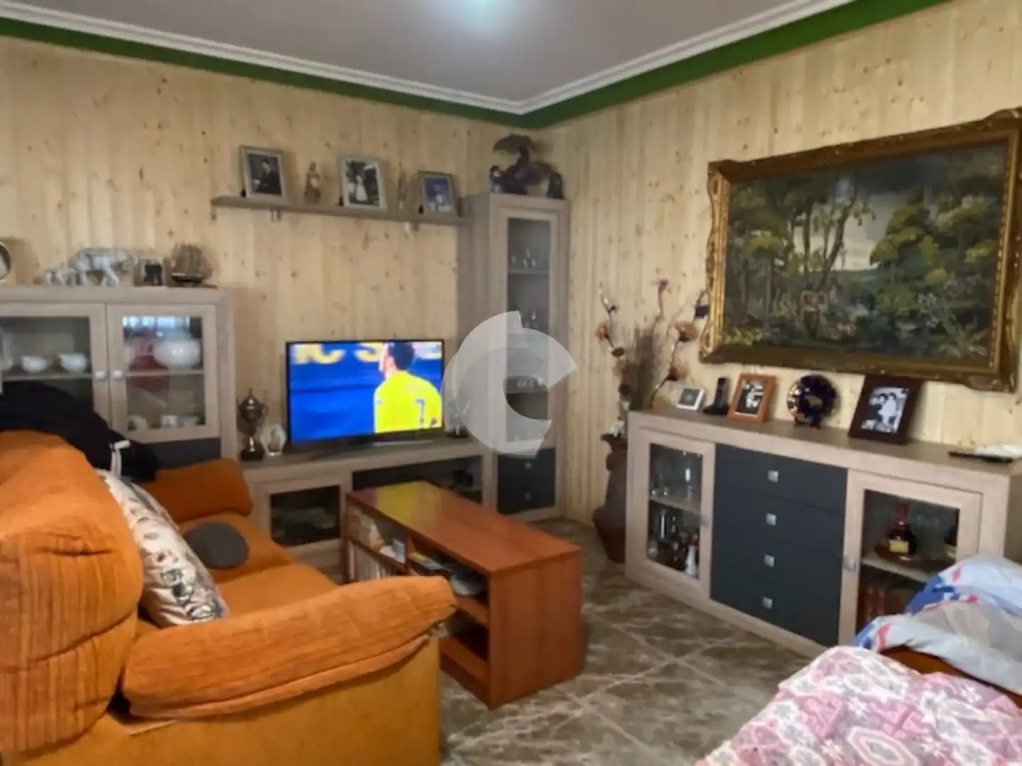 Sala de estar de Casa adosada en venta en Lobios
