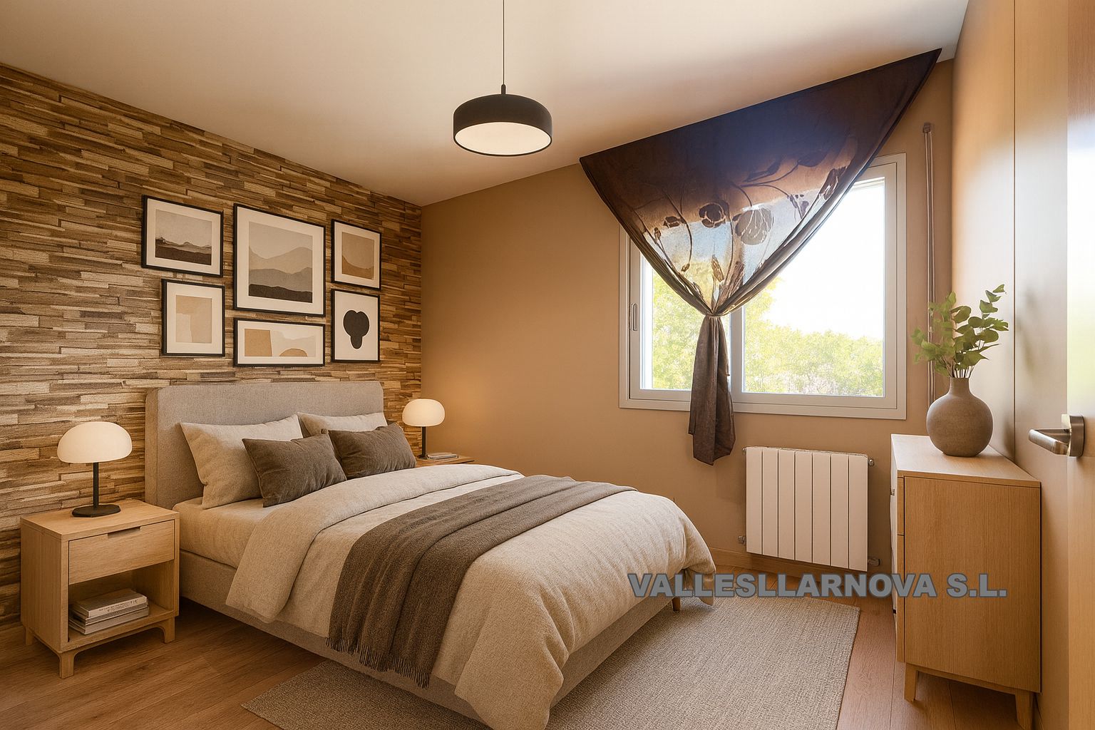 Bedroom of Flat for sale in Mollet del Vallès  with Air Conditioner, Heating and Parquet flooring