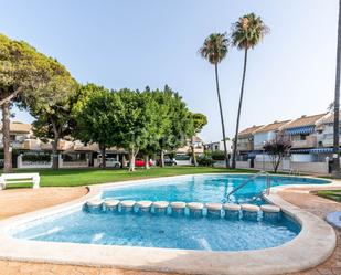 Piscina de Casa adosada en venda en Sant Joan d'Alacant amb Aire condicionat, Calefacció i Jardí privat