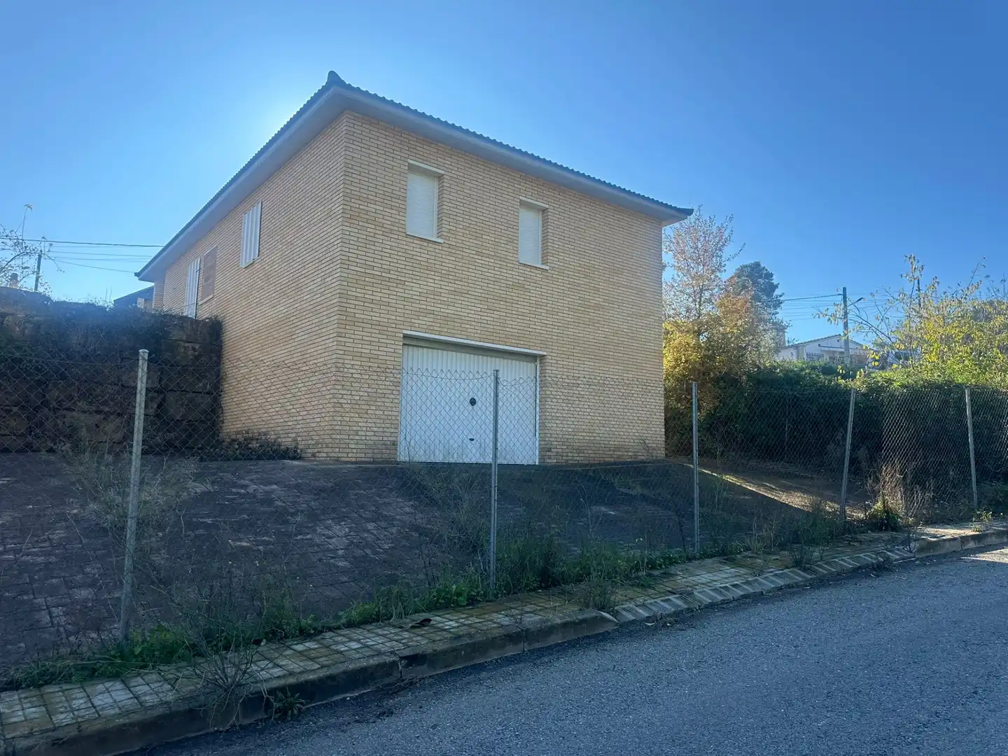 Vista exterior de Casa o xalet en venda en La Torre de Claramunt amb Alarma