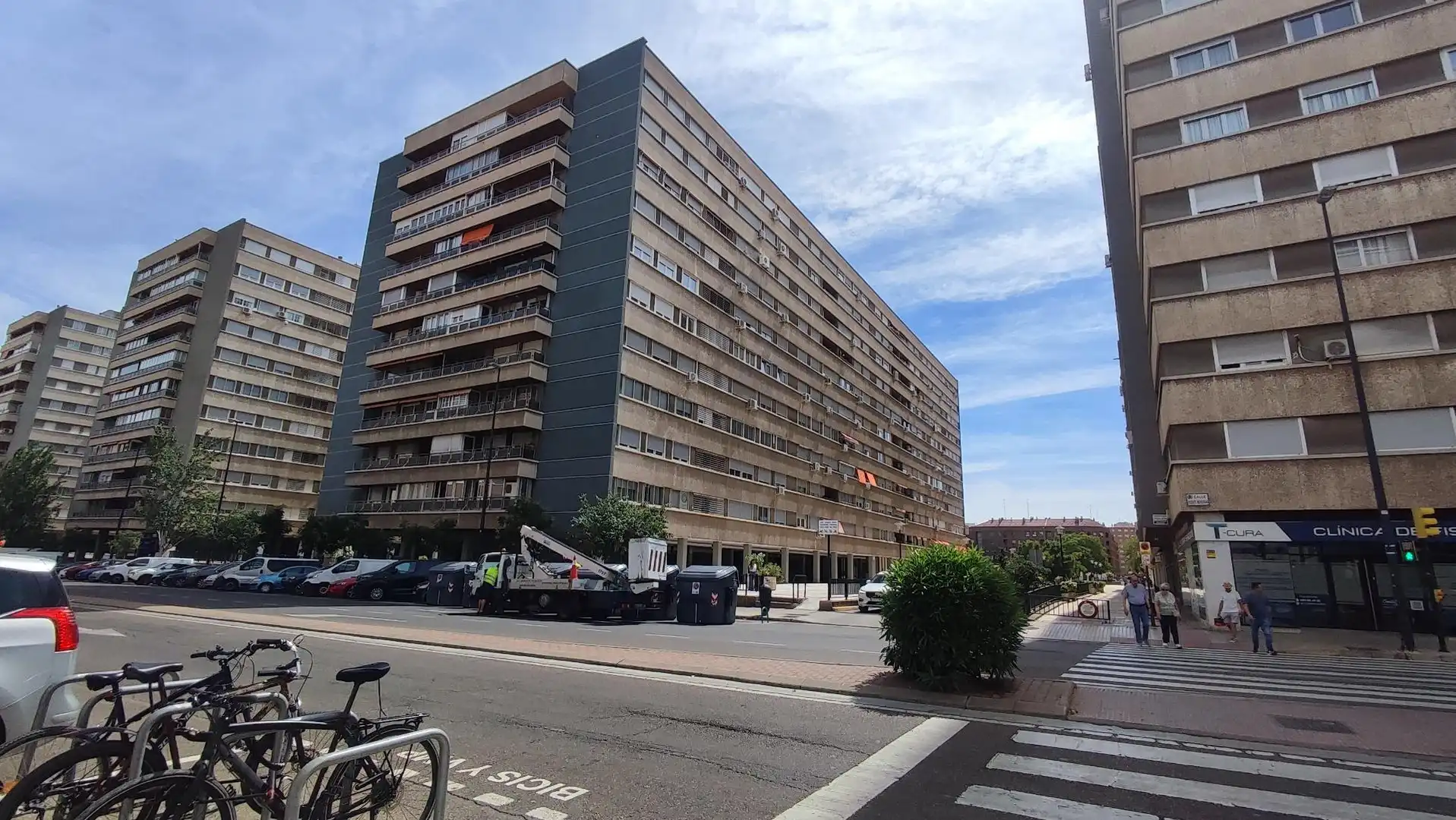 Exterior view of Flat for sale in Zaragoza  with Heating