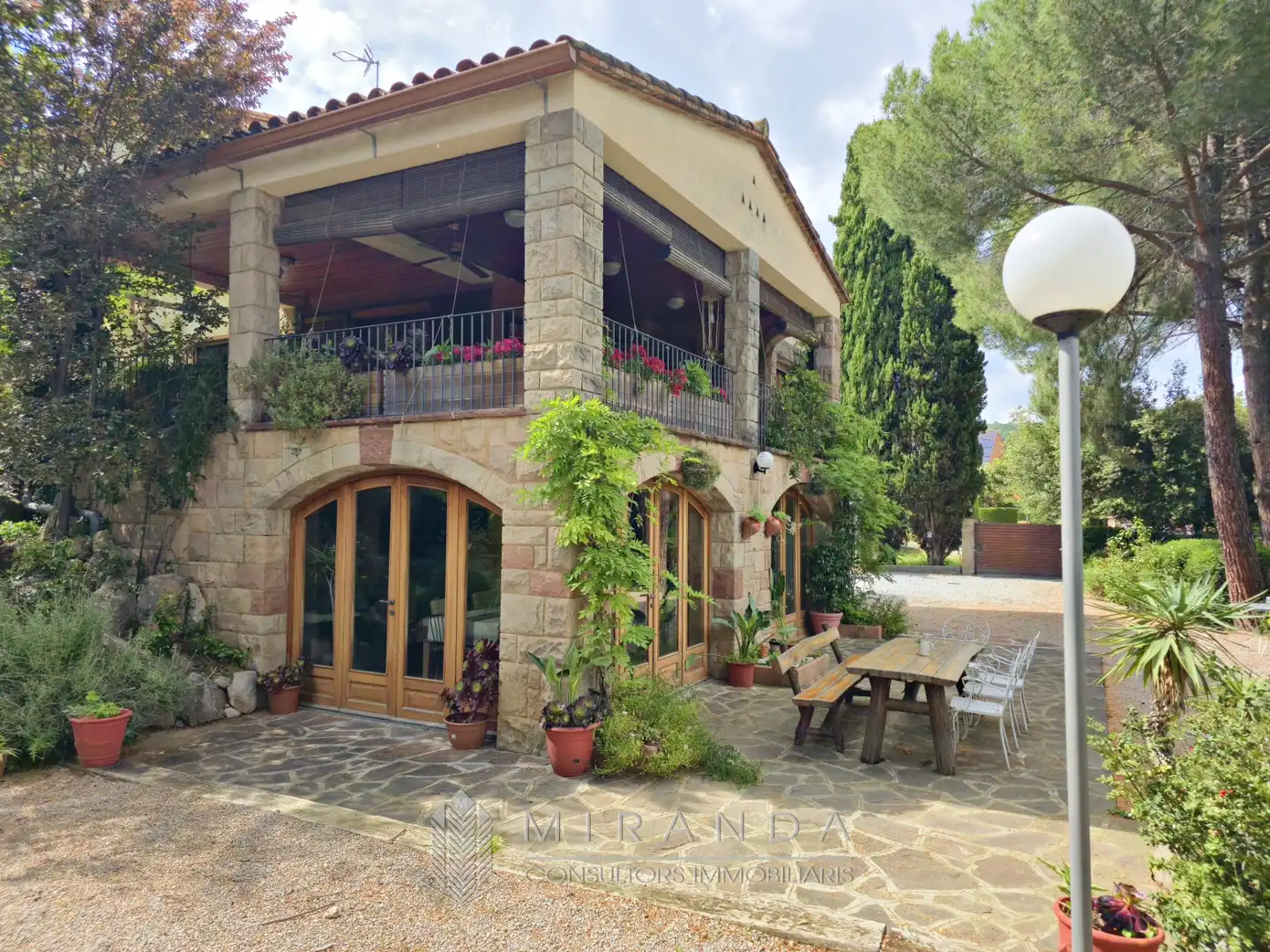 Terraza de Casa o chalet en venta en L'Ametlla del Vallès con Aire acondicionado, Jardín privado y Terraza