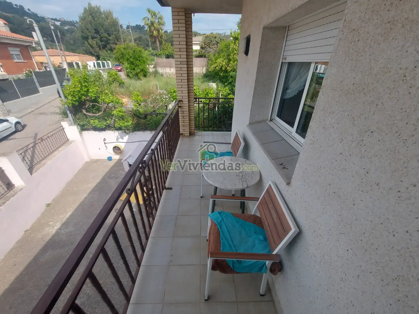 Balcony of Houses for sale in Sant Vicenç Dels Horts  with Air Conditioner, Heating and Private garden