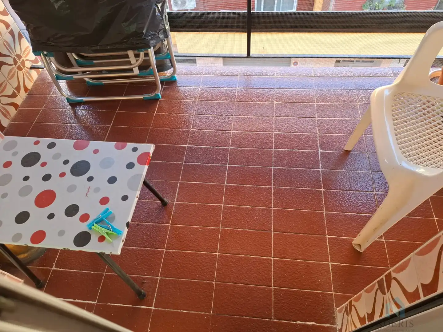 Terrace of Flat for sale in Silla  with Air Conditioner and Balcony