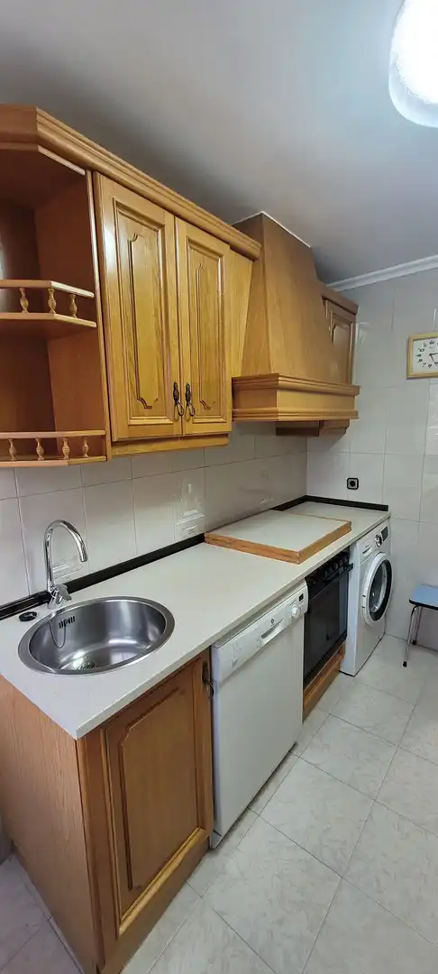 Kitchen of Flat for rent in Madrid  with Air Conditioner, Heating and Terrace