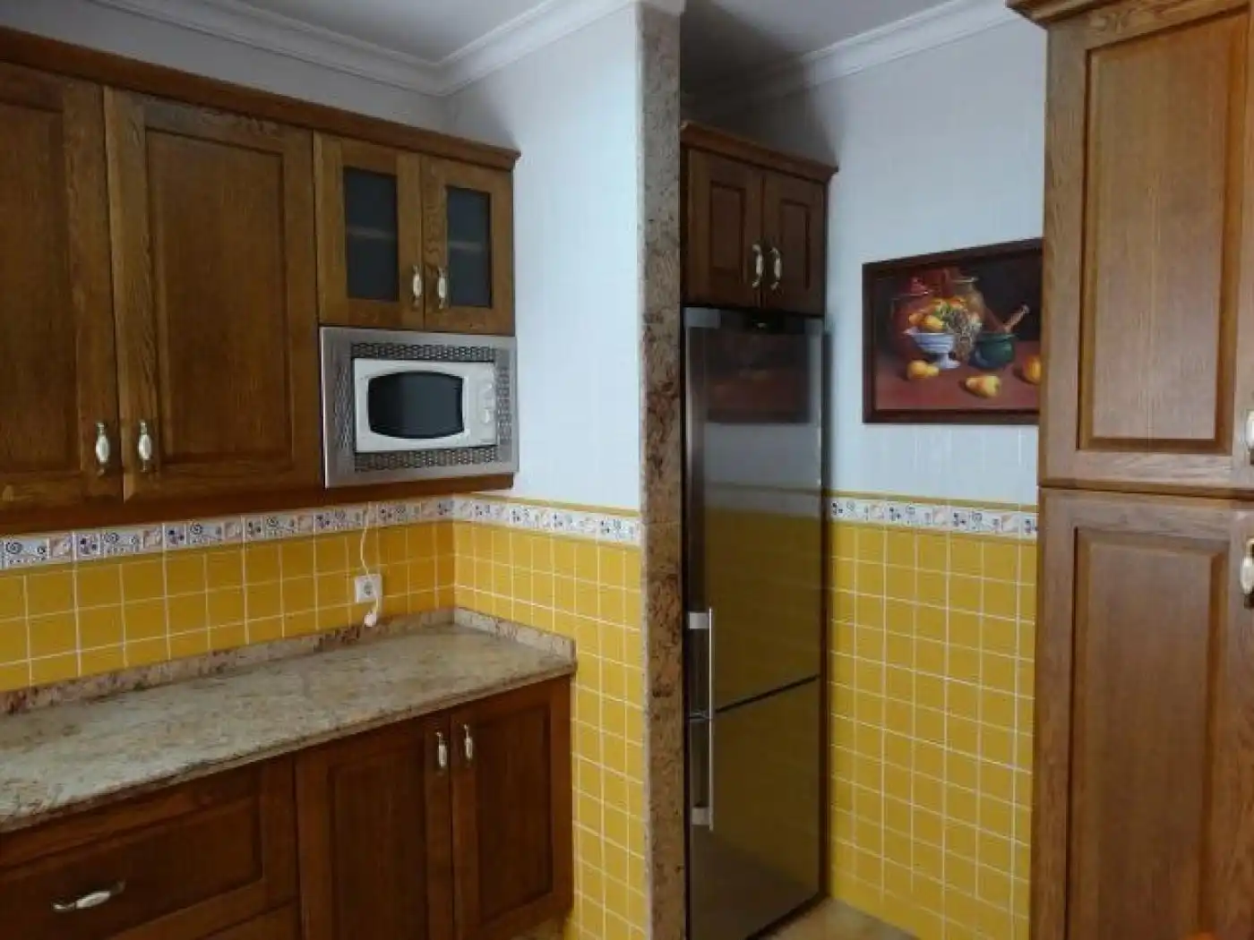 Cuina de Casa o xalet en venda en Villanueva del Rosario amb Aire condicionat, Terrassa i Moblat