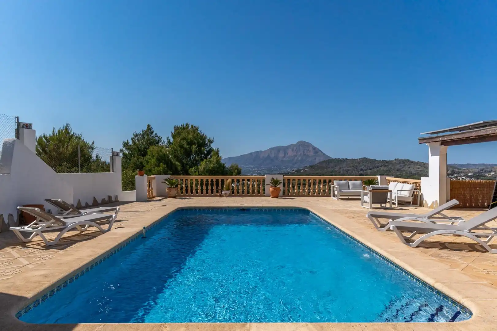 Swimming pool of Houses for sale in Jávea / Xàbia  with Air Conditioner, Heating and Private garden