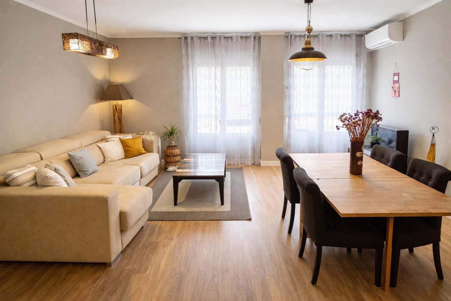 Living room of Apartment for sale in Málaga Capital  with Private garden, Storage room and Community pool