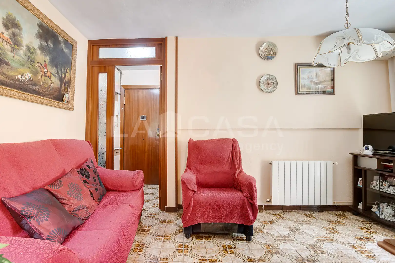 Sala de estar de Piso en venta en  Barcelona Capital con Calefacción