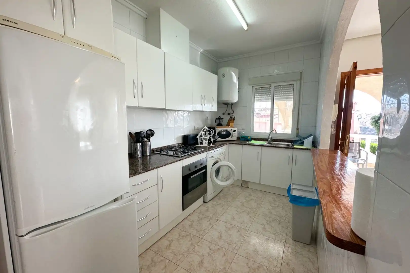 Cuina de Casa o xalet de lloguer en Rojales amb Aire condicionat, Jardí privat i Terrassa