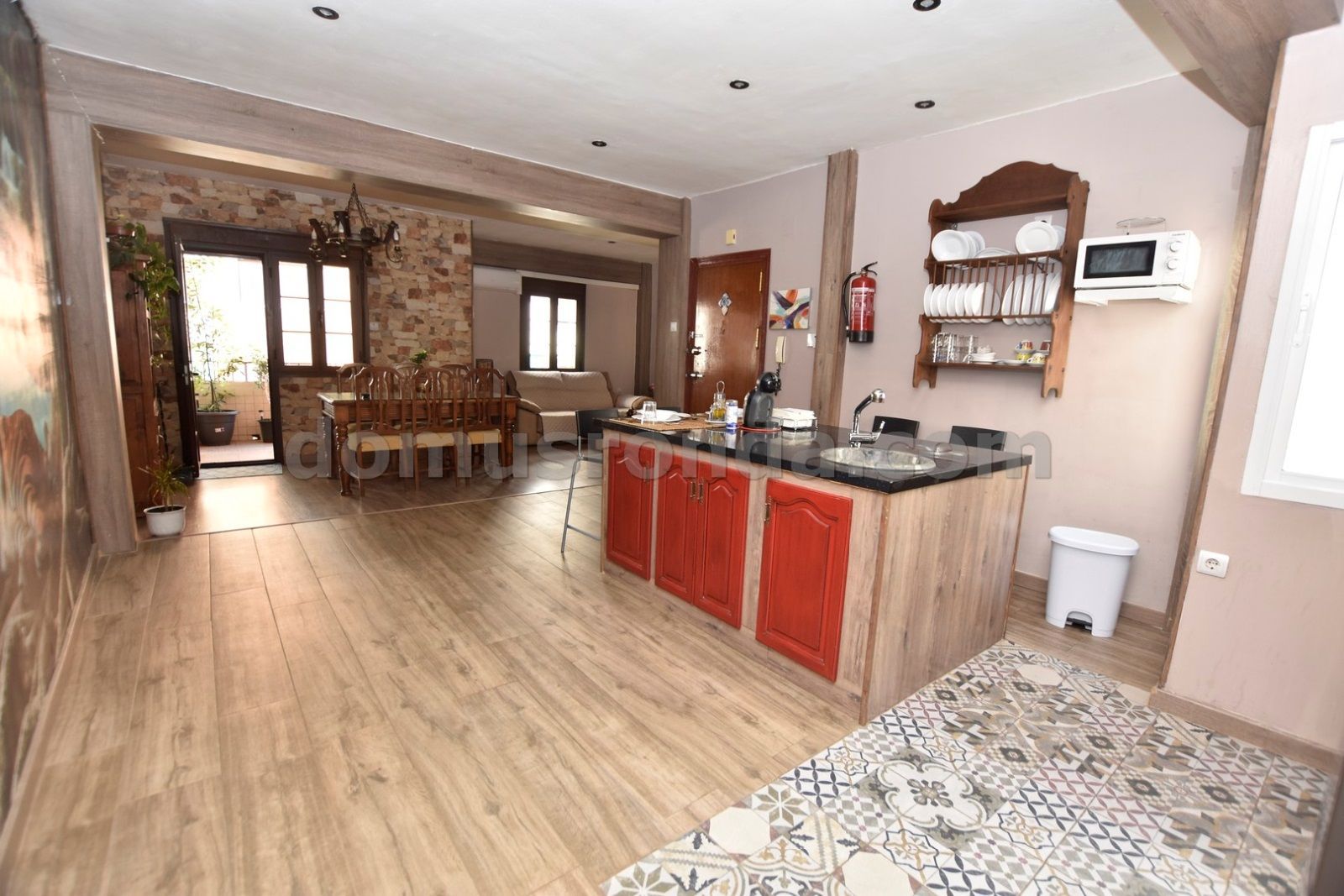 Kitchen of Flat to rent in Ronda  with Air Conditioner, Heating and Terrace