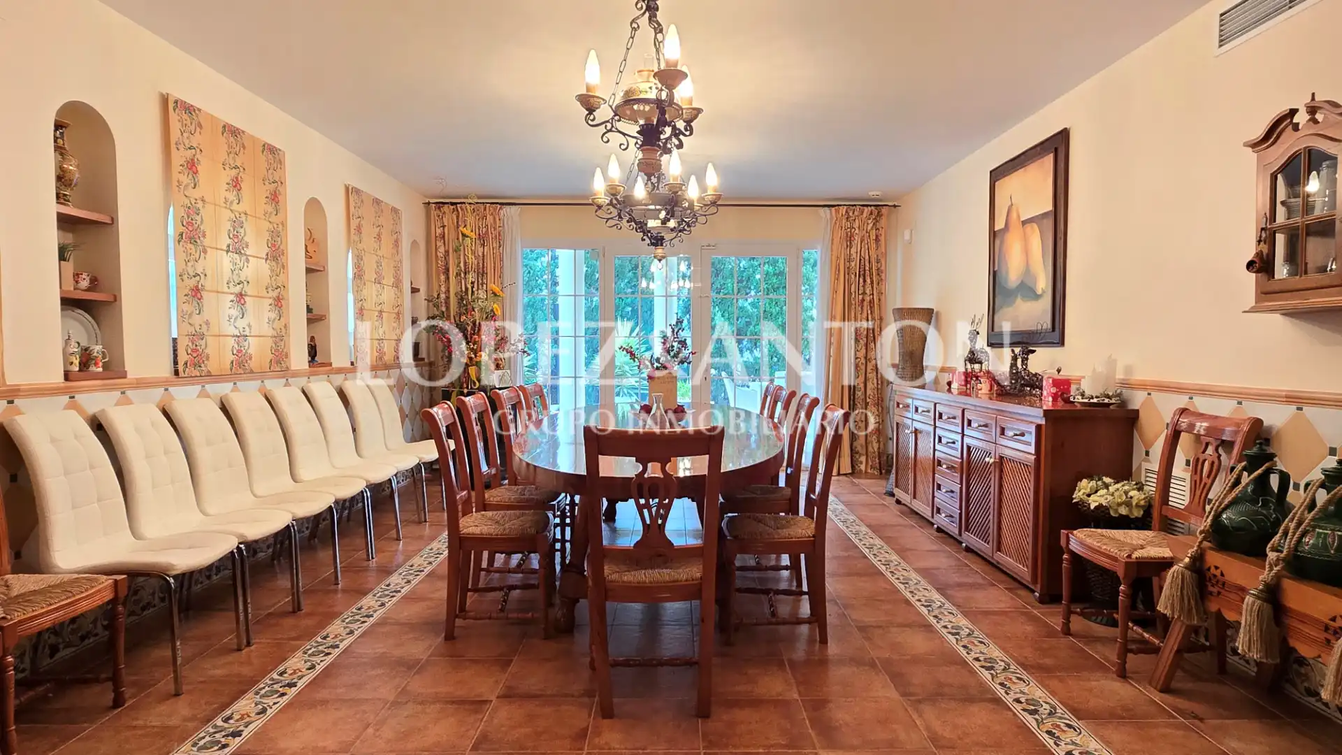 Comedor de Casa o chalet en venta en Benaguasil con Aire acondicionado, Jardín privado y Parquet