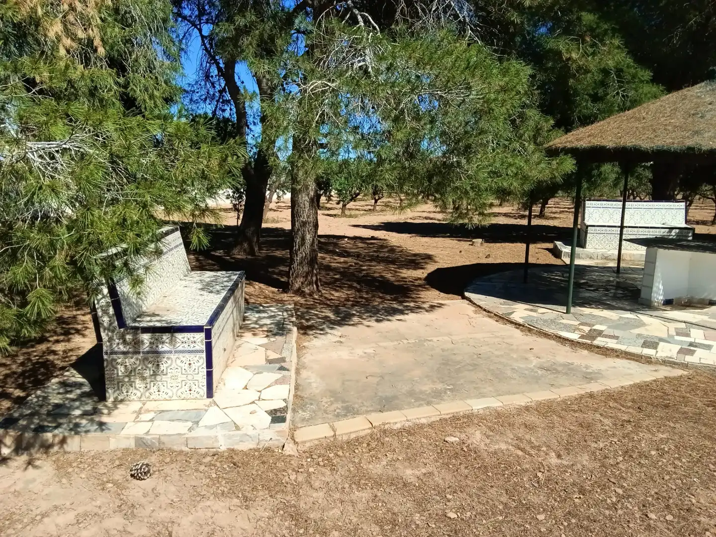 Finca rústica en venta en Fuente Álamo de Murcia con Aire acondicionado, Jardín privado y Amueblado