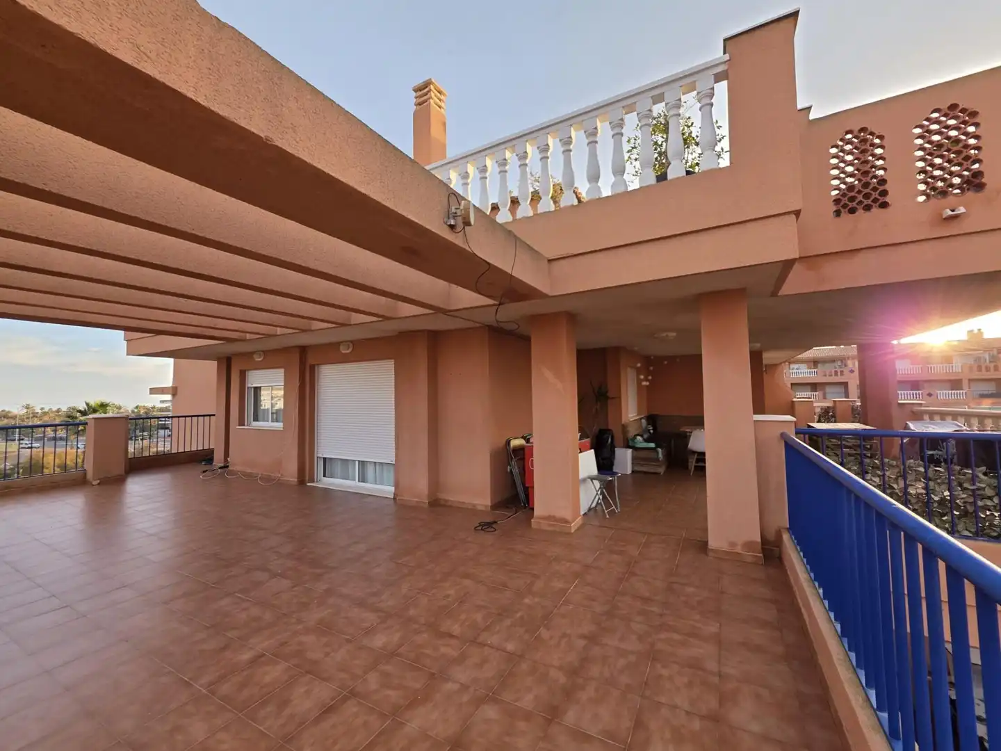 Terraza de Ático en venta en El Ejido con Aire acondicionado, Calefacción y Jardín privado