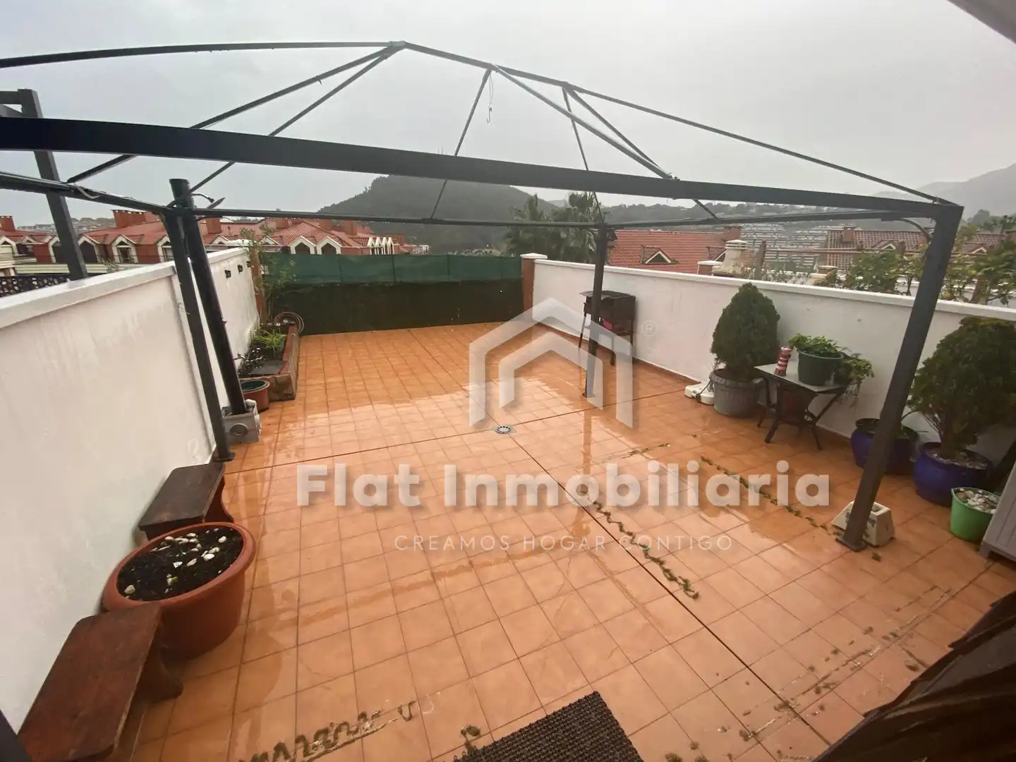 Terrace of Houses for rent in Castro-Urdiales  with Heating, Private garden and Parquet flooring