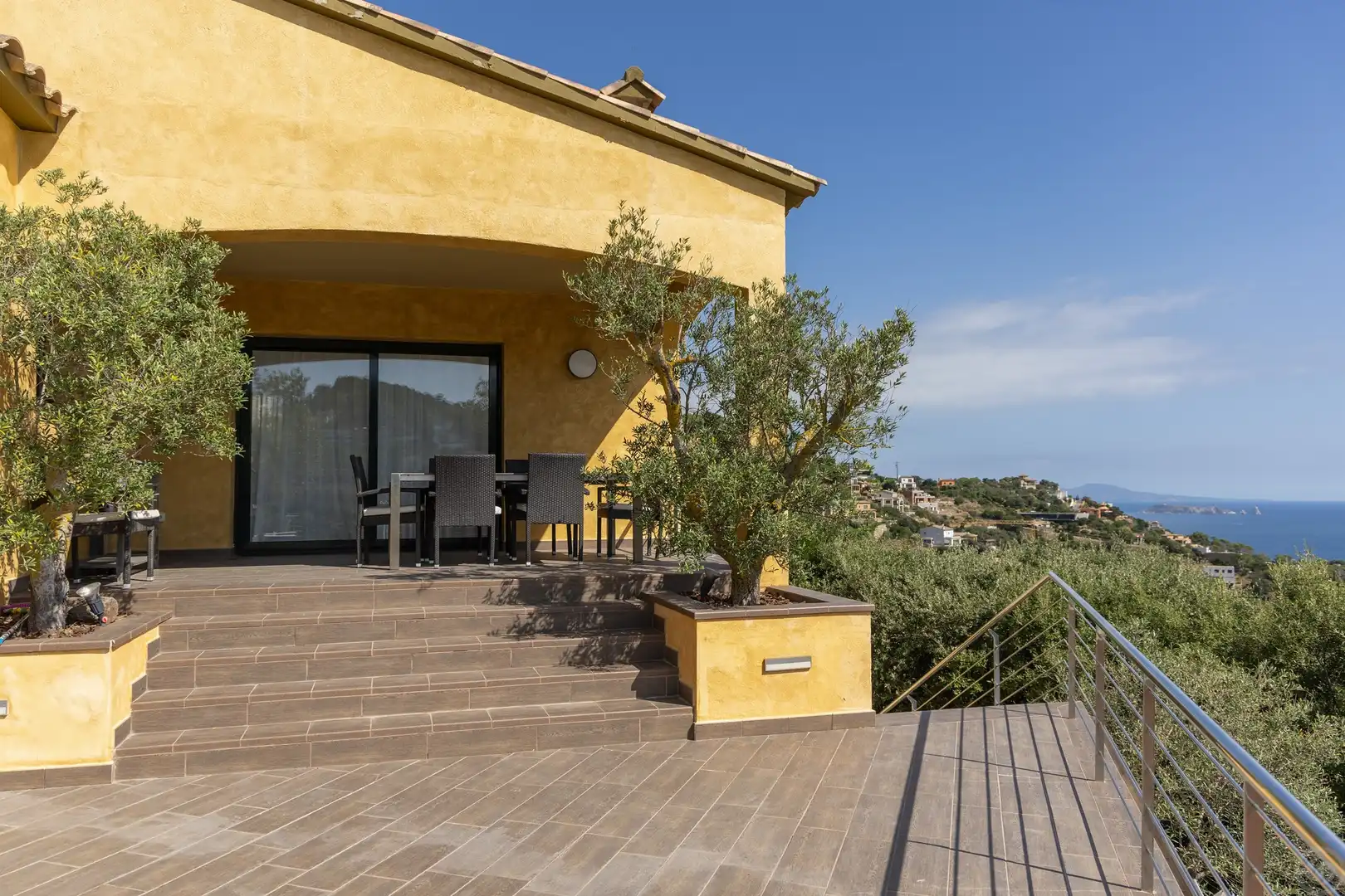 Terraza de Casa adosada en venta en Begur con Calefacción, Trastero y Piscina