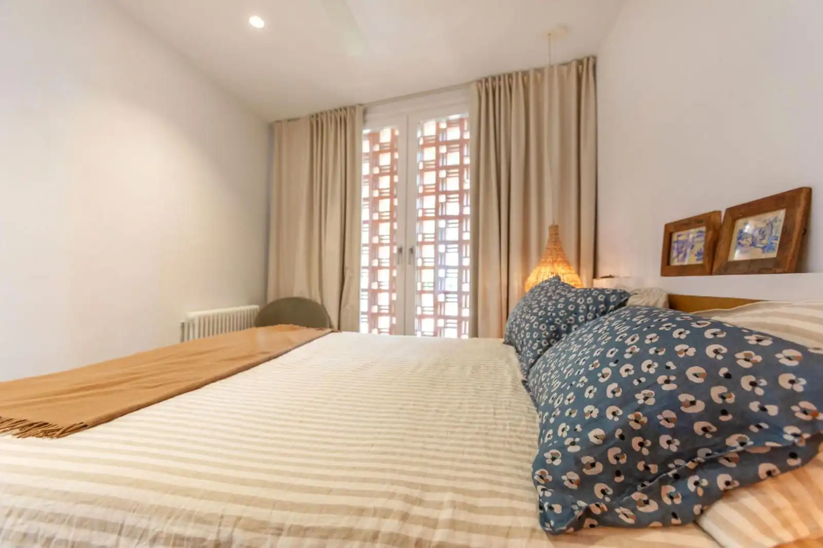Schlafzimmer von Wohnungen zum Verkauf in Palafrugell mit Heizung, Terrasse und Möbliert
