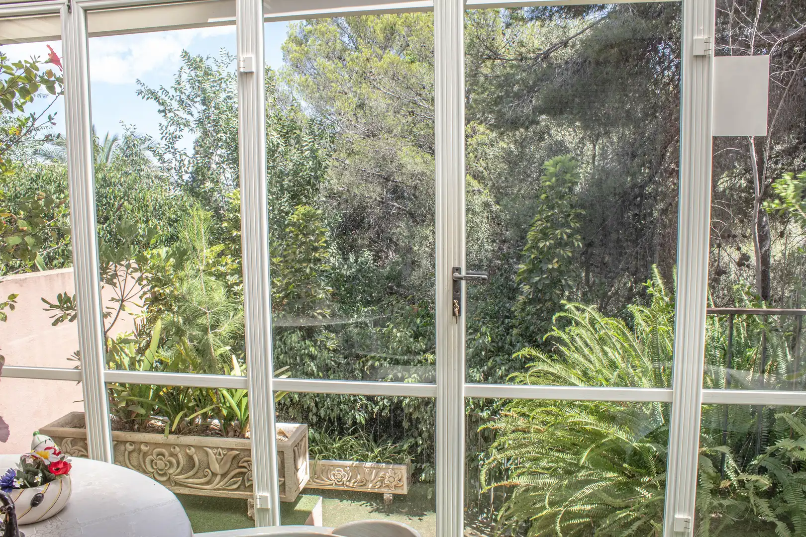 Garten von Einfamilien-Reihenhaus zum Verkauf in Calvià mit Klimaanlage, Heizung und Terrasse