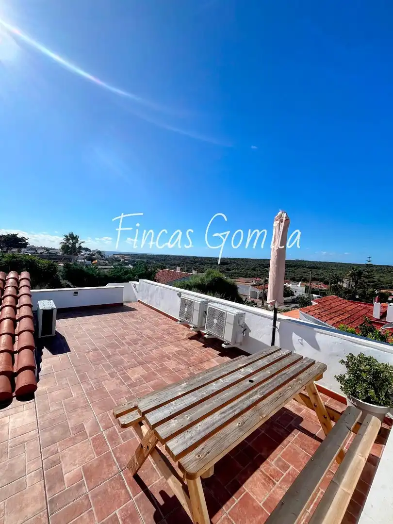 Terraza de Casa o chalet en venta en Alaior con Aire acondicionado, Calefacción y Jardín privado