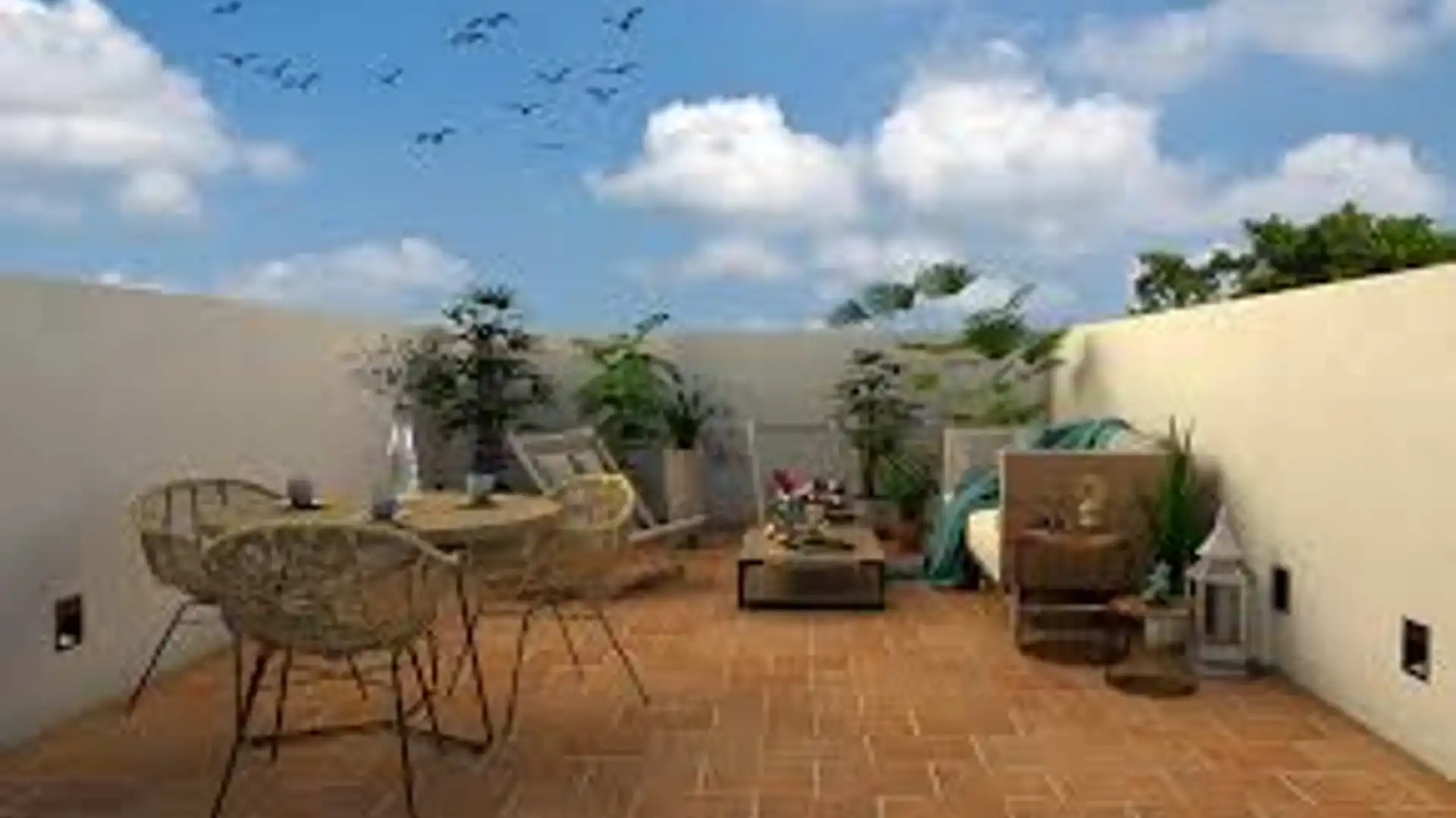 Terrace of Duplex for sale in Granollers  with Air Conditioner, Heating and Terrace