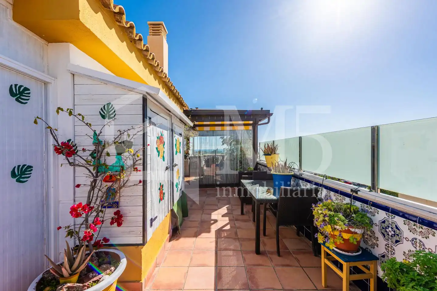 Terrasse von Dachboden zum Verkauf in Vélez-Málaga mit Klimaanlage, Terrasse und Abstellraum