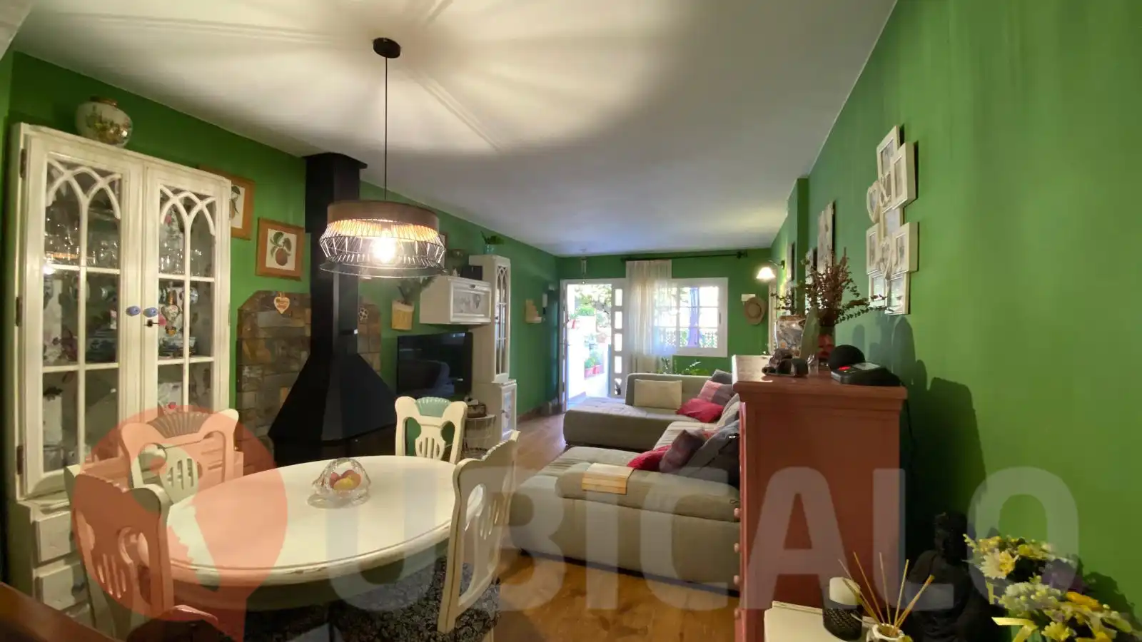 Sala de estar de Casa adosada en venta en La Laguna