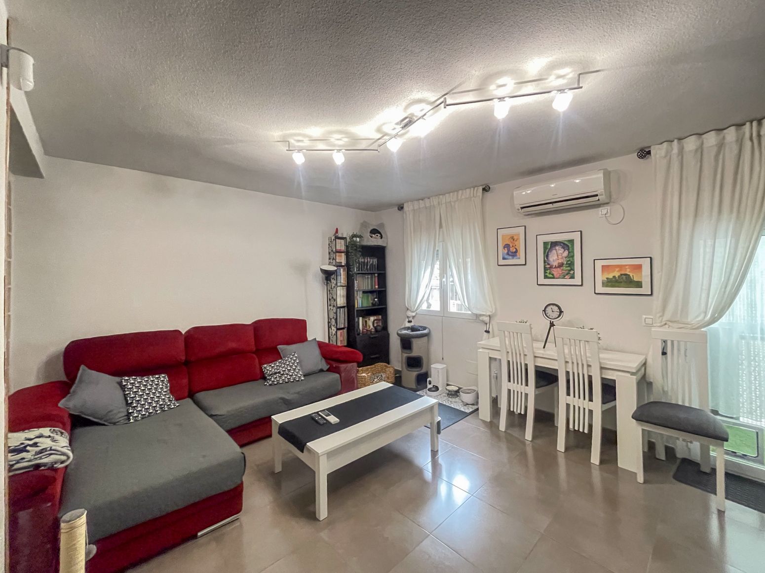 Living room of Flat for sale in Getafe  with Heating, Private garden and Terrace