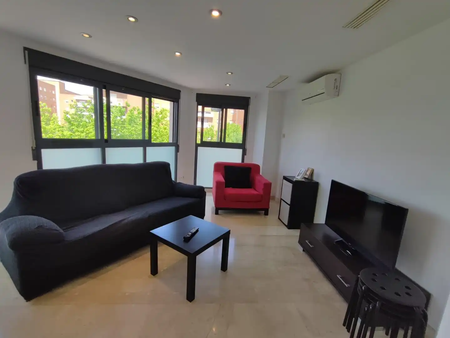 Living room of Flat for sale in Sueca  with Air Conditioner and Storage room