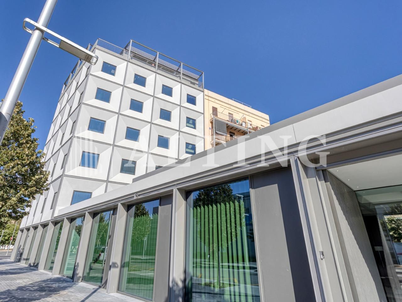 Vista exterior de Oficina de lloguer en  Barcelona Capital amb Aire condicionat i Terrassa