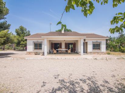 Exterior view of House or chalet for sale in Elche / Elx  with Private garden, Storage room and Alarm
