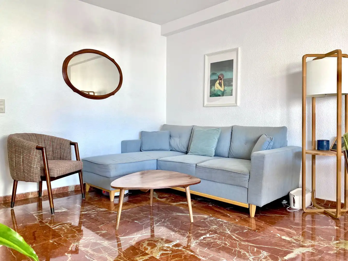 Living room of Apartments for sale in Almuñécar  with Terrace, Furnished and Community pool