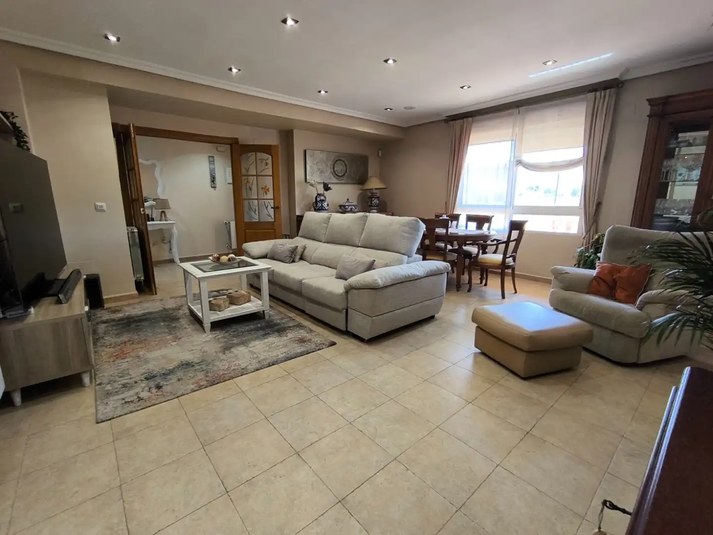 Sala d'estar de Casa o xalet en venda en La Unión amb Aire condicionat, Calefacció i Jardí privat