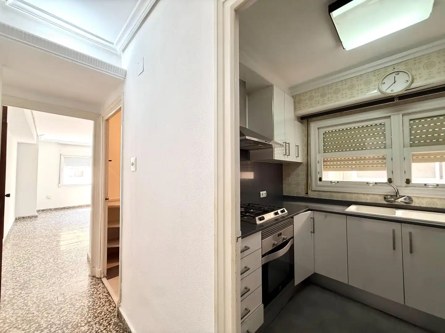 Kitchen of Flat for sale in Valencia  with Balcony