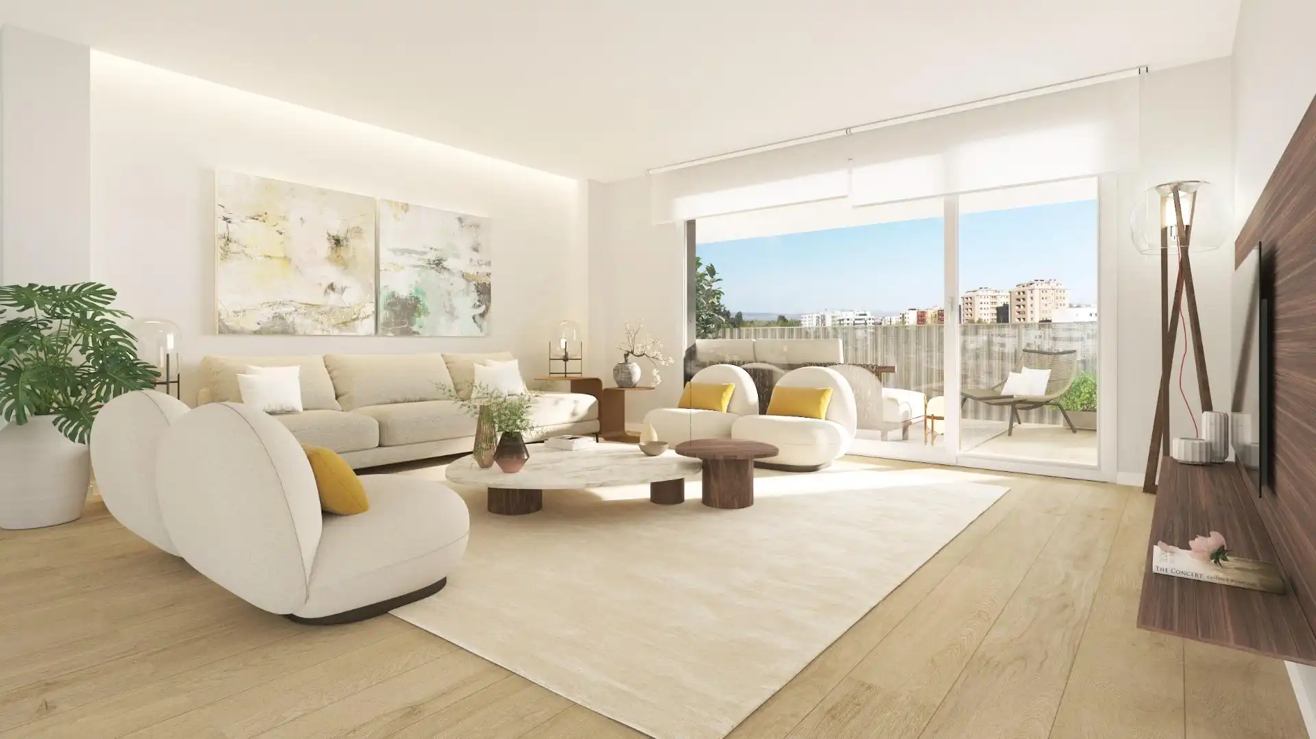 Sala de estar de Piso en venta en Tudela con Calefacción, Terraza y Trastero