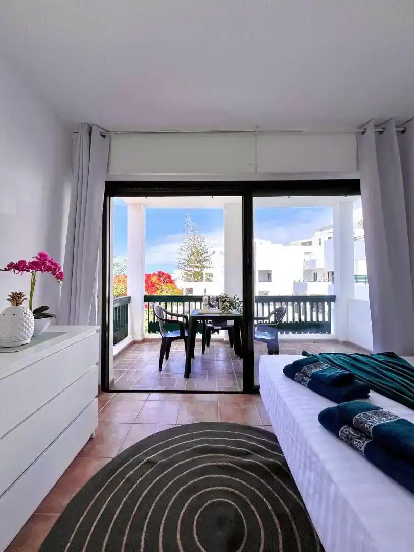 Terraza de Apartamento en venta en Adeje con Piscina y Balcón