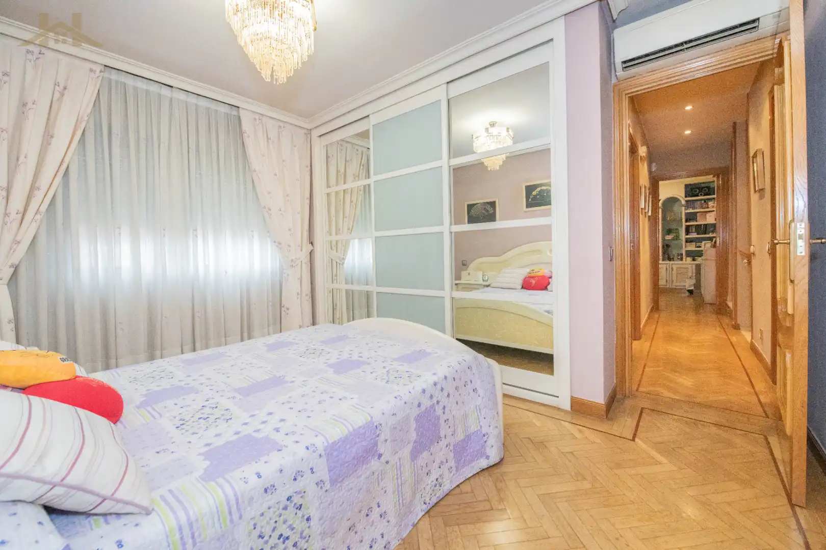 Bedroom of Houses for sale in Móstoles  with Air Conditioner, Heating and Private garden